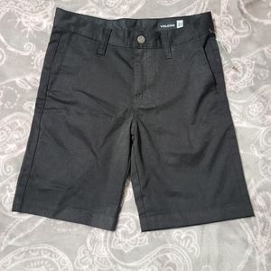 Black Volcom shorts size 27 boys